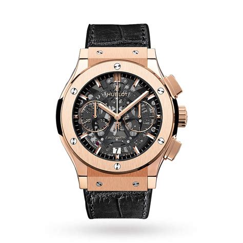 hublot classic fusion chronograph gold